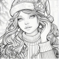 CMP Kerstmis kleurboek, (VX226492)